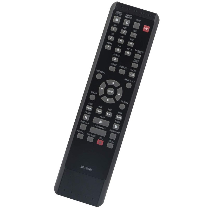 ZdalaMit SE-R0265 Replacement Remote Control Applicable for Toshiba DVD Recorder D-R430 D-R420 D-KR40 D-R400 D-R410 D-KR10 D-KR10KU D-R410KU D-KR40KU D-R400KUD-R420KU D-R430KU DR430 DR420 DKR40 DR400 DR410 - Image 2